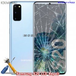 Samsung Galaxy S20 Broken LCD/Display Replacement Repair
